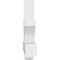 Ekena Millwork Redmond Architectural Grade PVC Gable Bracket, 72"W x 21"H x 4"D x 4"F, 7/12 Pitch GBP072X21X0404RED00 - alternate 3